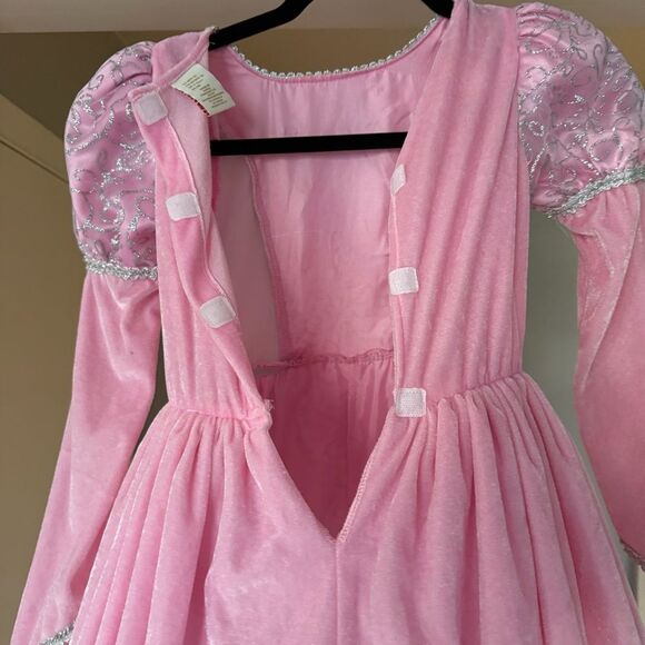Pink Princess Dress with Pearl Accents - Picture 11 of 13